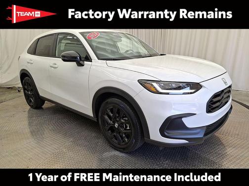 Platinum White Pearl - WX 2024 Honda HR-V SPORT