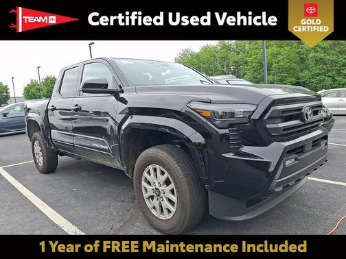 Black 2025 Toyota Tacoma SR5