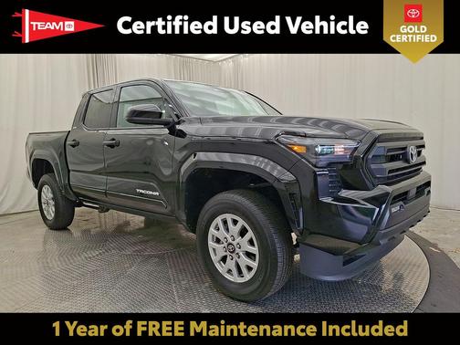 Black 2025 Toyota Tacoma SR5