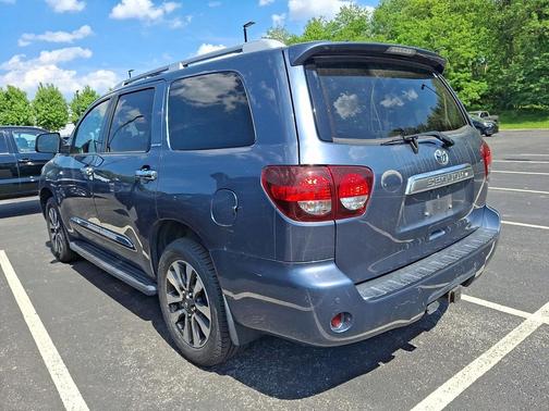 Shoreline Blue Pearl 2019 Toyota Sequoia Limited