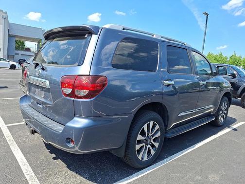 Shoreline Blue Pearl 2019 Toyota Sequoia Limited
