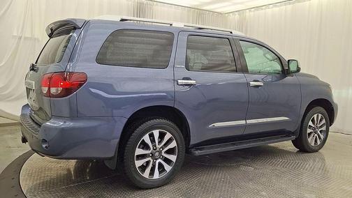 Shoreline Blue Pearl 2019 Toyota Sequoia Limited