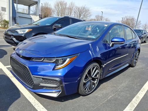 Blue Crush Metallic 2021 Toyota Corolla SE