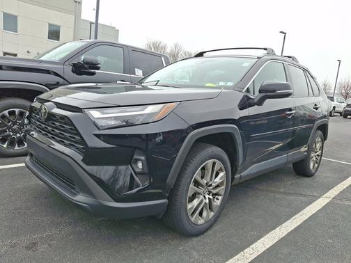 Midnight Black Metallic 2023 Toyota RAV4 XLE Premium