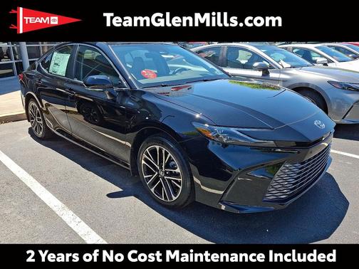 Midnight Black Metallic 2026 Toyota Camry XLE