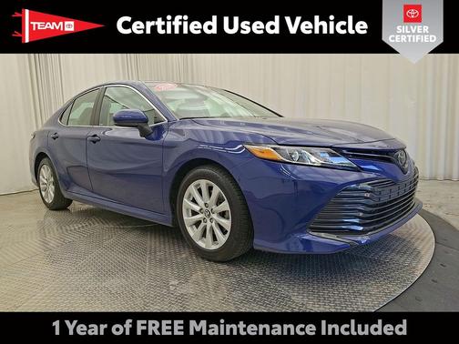 Blue Crush Metallic 2018 Toyota Camry LE