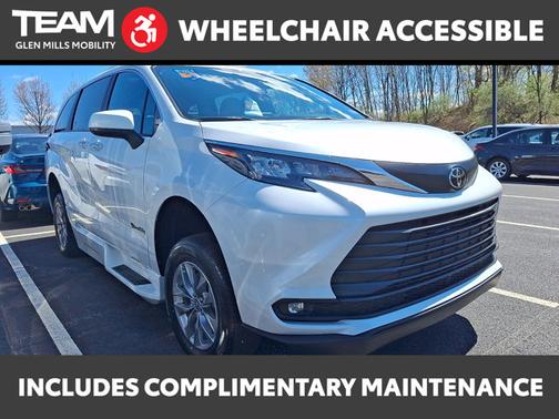 Wind Chill Pearl 2026 Toyota Sienna XLE
