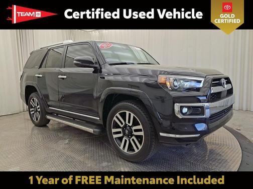 Midnight Black Metallic 2022 Toyota 4Runner Limited