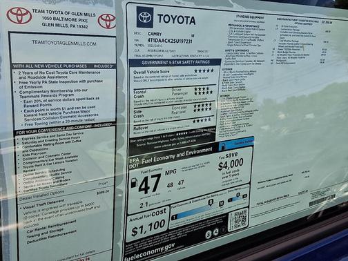 2025 Toyota Camry SE