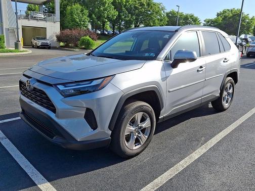 Silver Sky Metallic 2025 Toyota RAV4 XLE