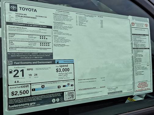 2025 Toyota Tacoma SR5