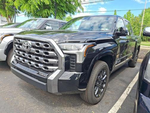 Midnight Black Metallic 2026 Toyota Tundra Platinum