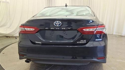 Galactic Aqua Mica 2020 Toyota Camry Hybrid XLE