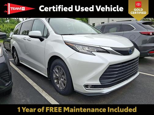 Wind Chill Pearl 2023 Toyota Sienna XLE