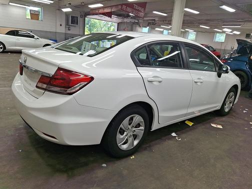 Taffeta White 2014 Honda Civic LX