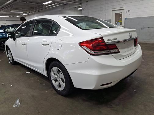 Taffeta White 2014 Honda Civic LX