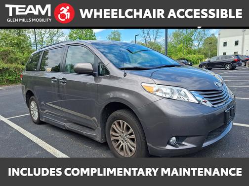 Predawn Gray Mica 2013 Toyota Sienna XLE