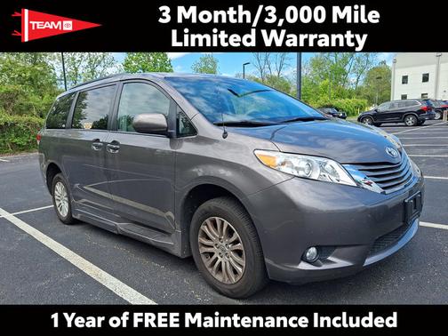 Predawn Gray Mica 2013 Toyota Sienna XLE