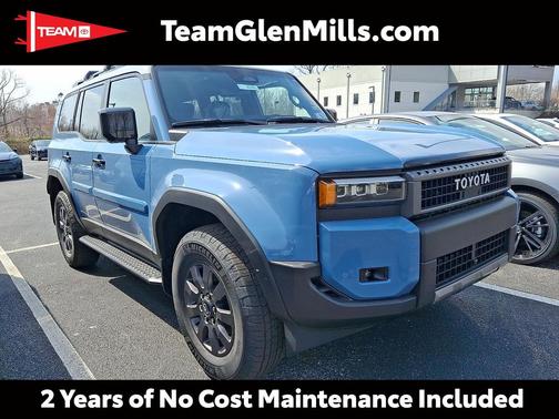 Heritage Blue/Gray Scape Roof 2026 Toyota Land Cruiser Base