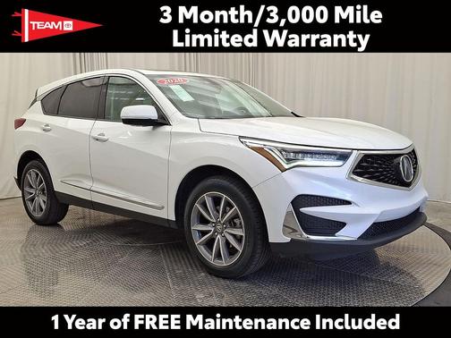 Platinum White Pearl 2020 Acura RDX Technology Package