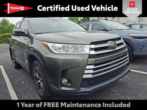 Alumina Jade Metallic 2019 Toyota Highlander LE Plus
