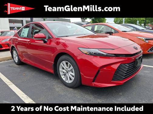 Supersonic Red 2026 Toyota Camry LE