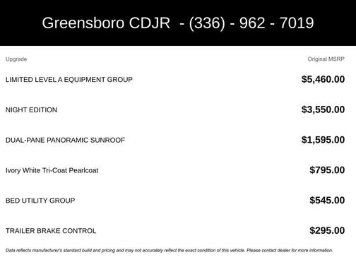 2025 RAM 1500 Limited