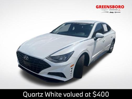 Quartz White 2022 Hyundai SONATA SEL