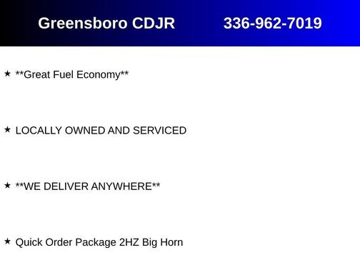 2021 RAM 3500 Big Horn