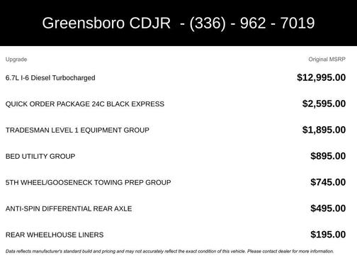 Ceramic Gray Clearcoat 2026 RAM 2500 Tradesman