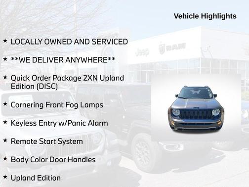 Granite Crystal Clearcoat Metallic 2021 Jeep Renegade Sport