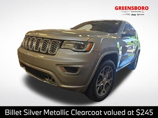 Billet Silver Metallic Clearcoat 2020 Jeep Grand Cherokee Overland