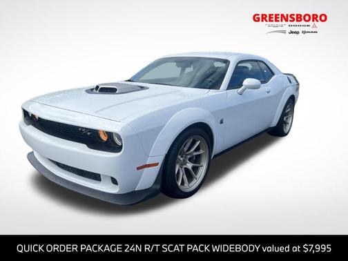 White Knuckle Clearcoat 2023 Dodge Challenger R/T Scat Pack