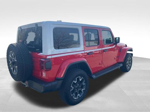 Firecracker Red Clearcoat 2026 Jeep Wrangler Sahara
