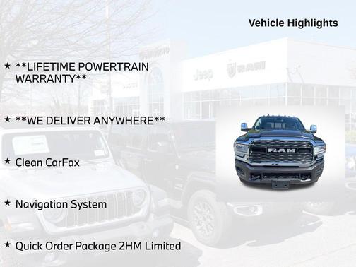 Granite Crystal Clearcoat Metallic 2023 RAM 2500 Limited
