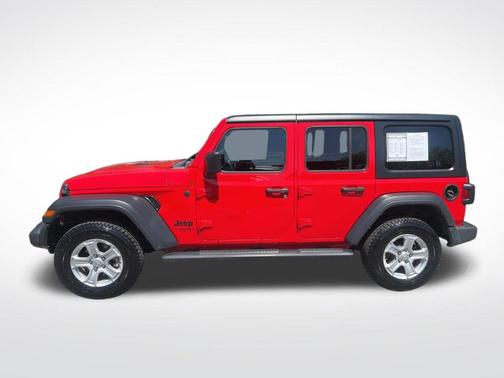 Firecracker Red Clearcoat 2022 Jeep Wrangler Unlimited Sport