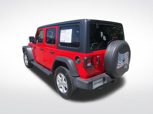 Firecracker Red Clearcoat 2022 Jeep Wrangler Unlimited Sport