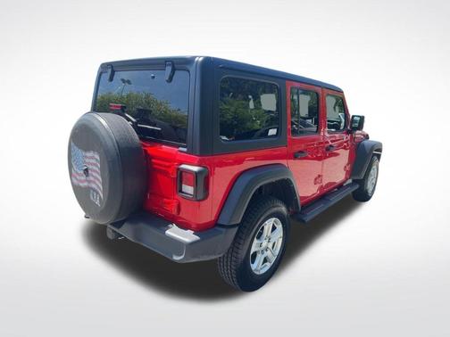 Firecracker Red Clearcoat 2022 Jeep Wrangler Unlimited Sport