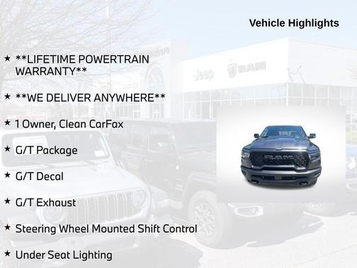 Granite Crystal Clearcoat Metallic 2026 RAM 1500 Rebel