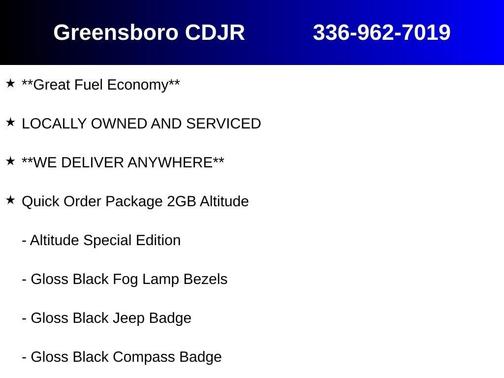 2021 Jeep Compass Altitude