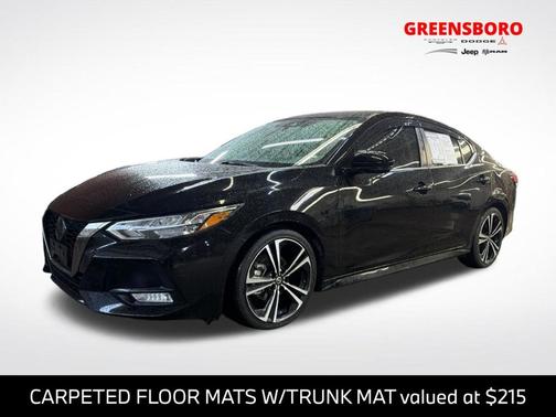 Black 2020 Nissan Sentra SR