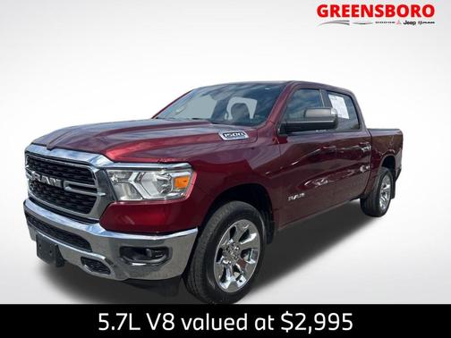 Delmonico Red Pearlcoat 2022 RAM 1500 Big Horn