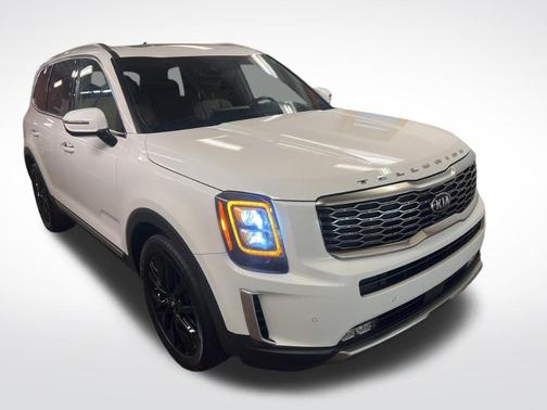 Glacial White Pearl 2021 Kia Telluride SX