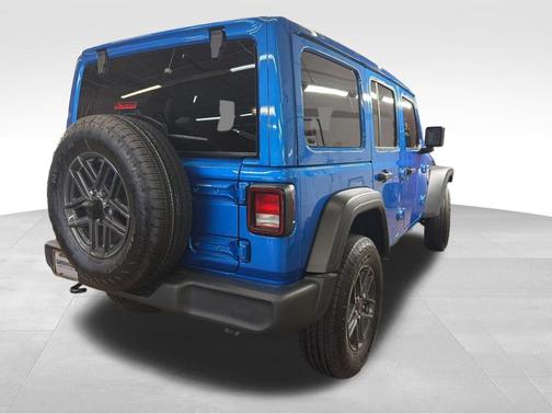 Hydro Blue Pearl 2026 Jeep Wrangler Sport
