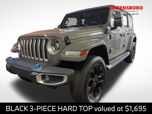 Sting Gray Clearcoat 2022 Jeep Wrangler Unlimited 4xe Sahara