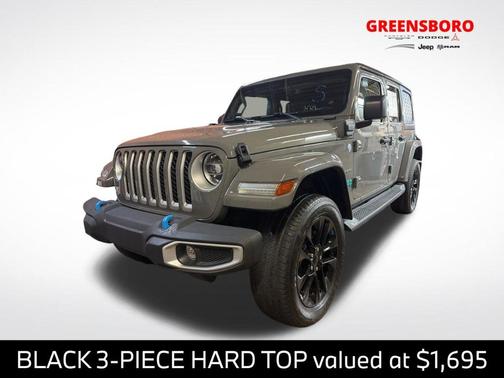 Sting Gray Clearcoat 2022 Jeep Wrangler Unlimited 4xe Sahara
