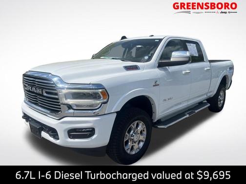 Bright White Clearcoat 2022 RAM 2500 Laramie