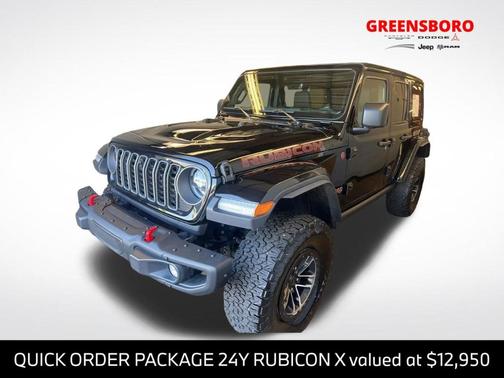 Black Clearcoat 2025 Jeep Wrangler Rubicon