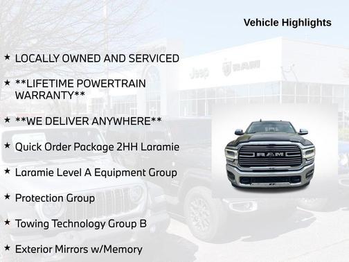 Diamond Black 2022 RAM 2500 Laramie