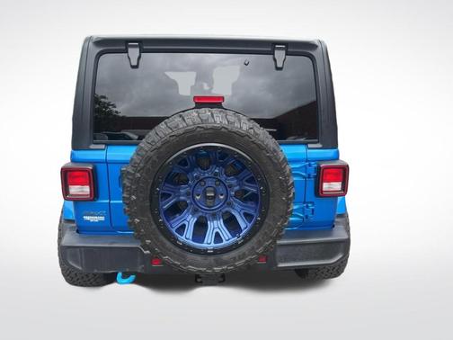 Hydro Blue Pearl 2024 Jeep Wrangler 4xe Sport